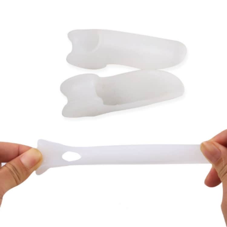 Silikoninen varpaanerotin 2-pack - varvaslevitin / varpaanerotin pikkuvarpaalle