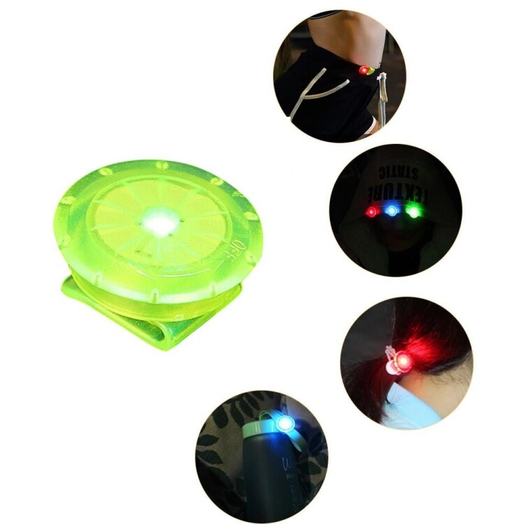 2-pakkaus LED-Klipsejä - Vihreä