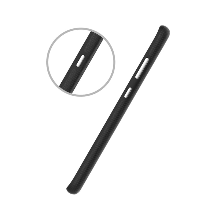 Anti-slip TPU-kuori Samsung  Galaxy S20+, musta