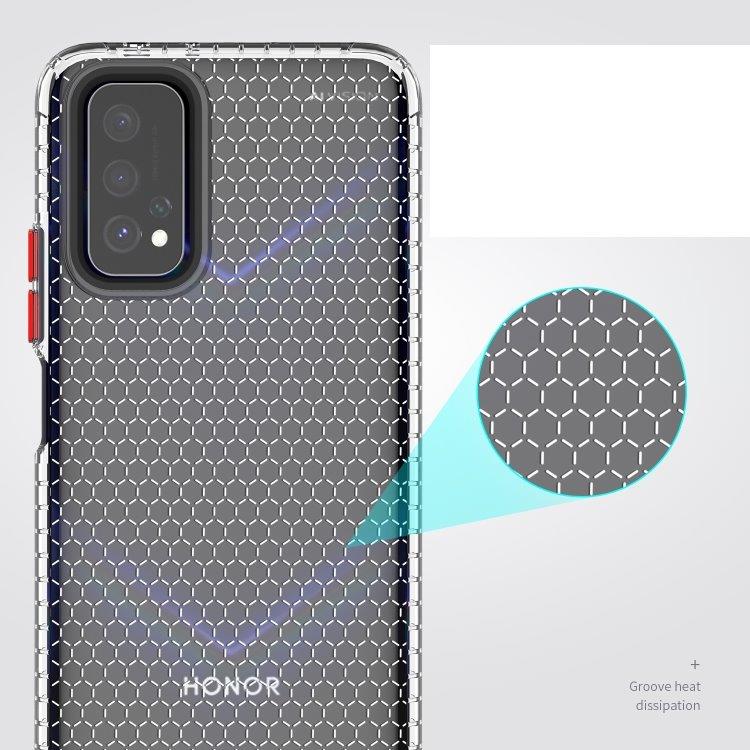 Läpinäkyvä Shockproof TPU kuori Huawei Honor V30