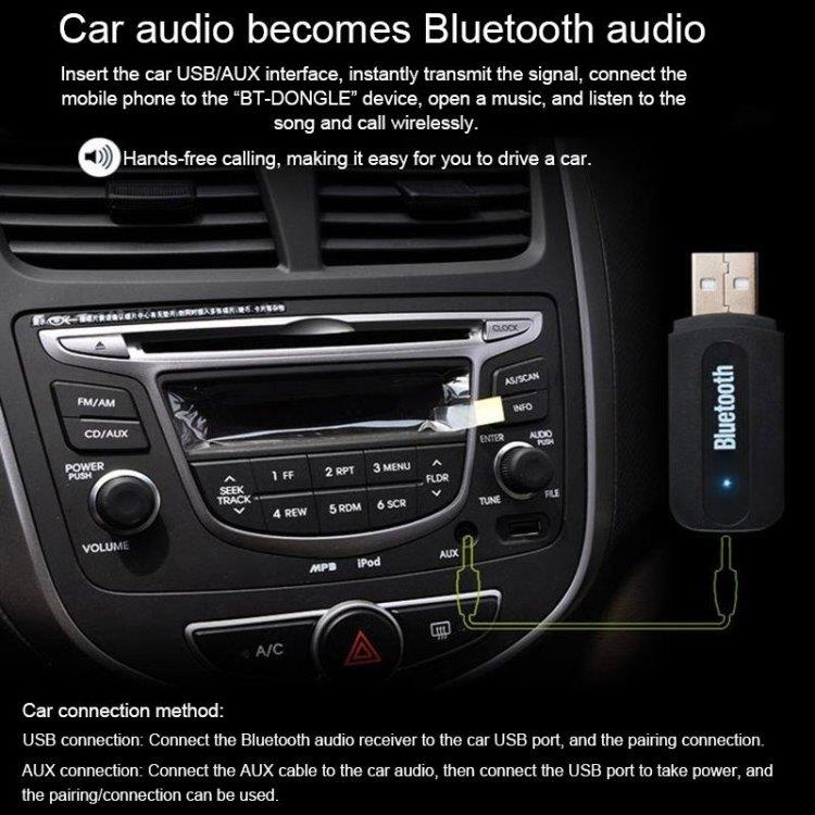 Kannettava Bluetooth-audiovastaanotin