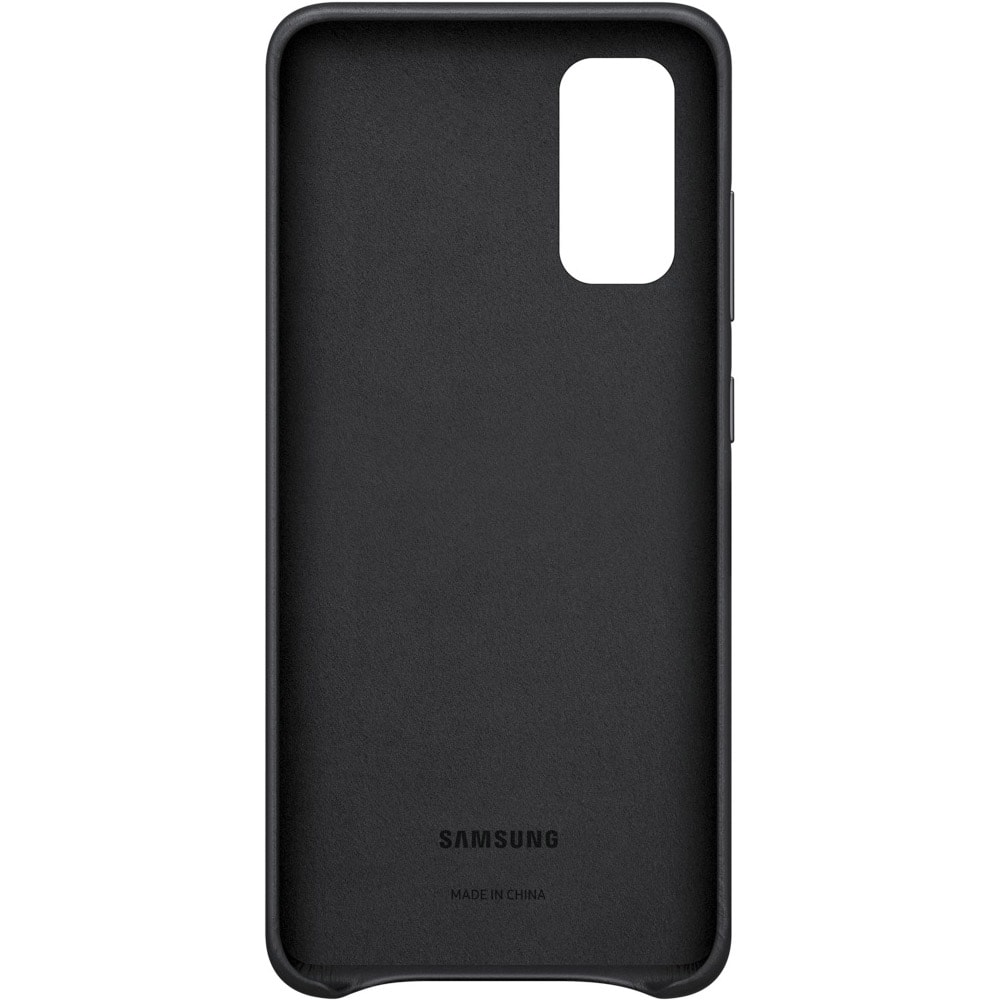 Samsung Leather Cover Galaxy S20 - Musta