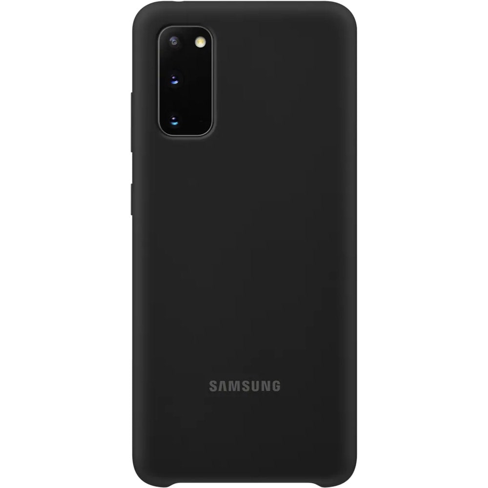 Samsung Silicone Cover Galaxy S20 - Musta