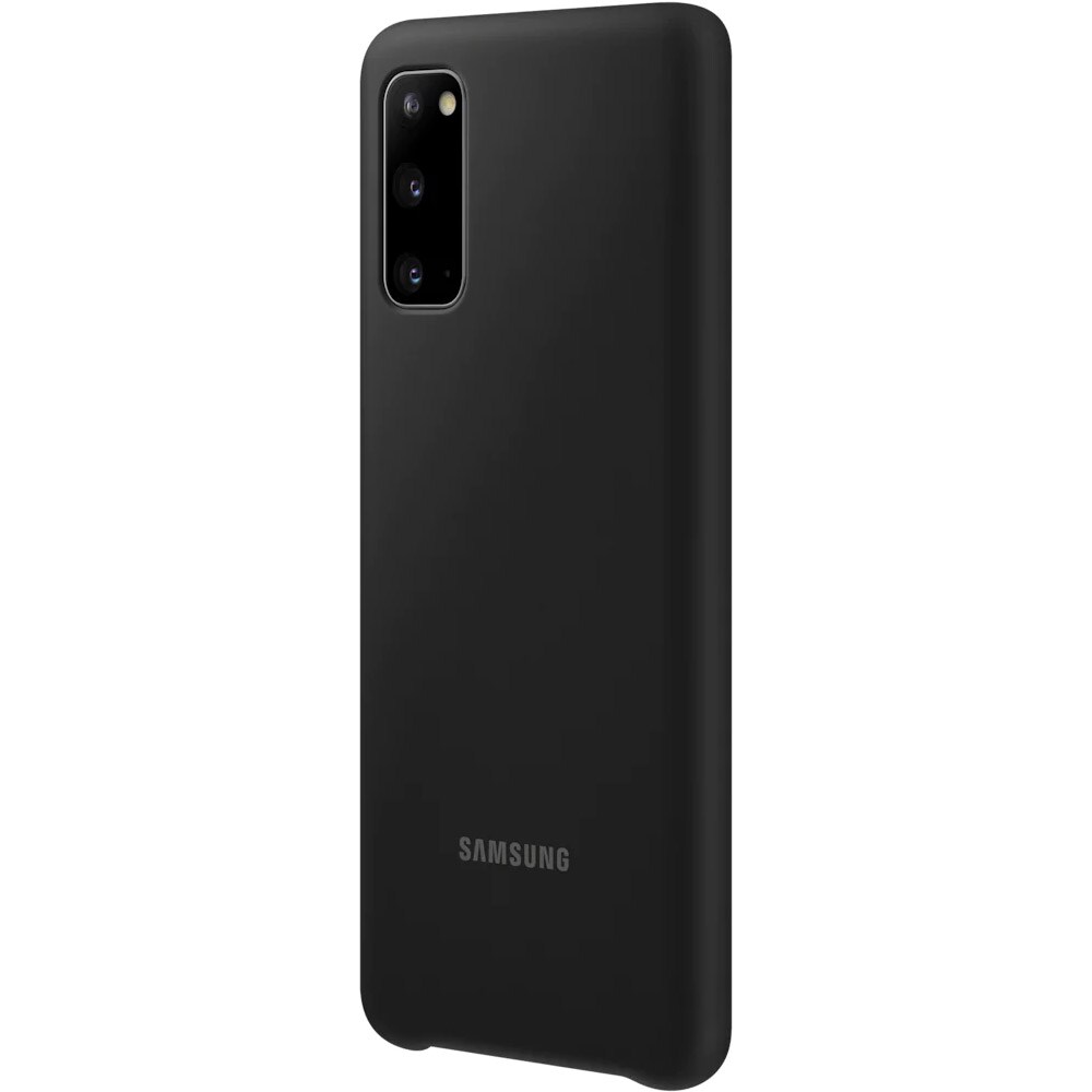 Samsung Silicone Cover Galaxy S20 - Musta