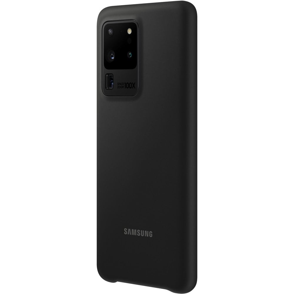 Samsung Silicone Cover Galaxy S20 Ultra Svart