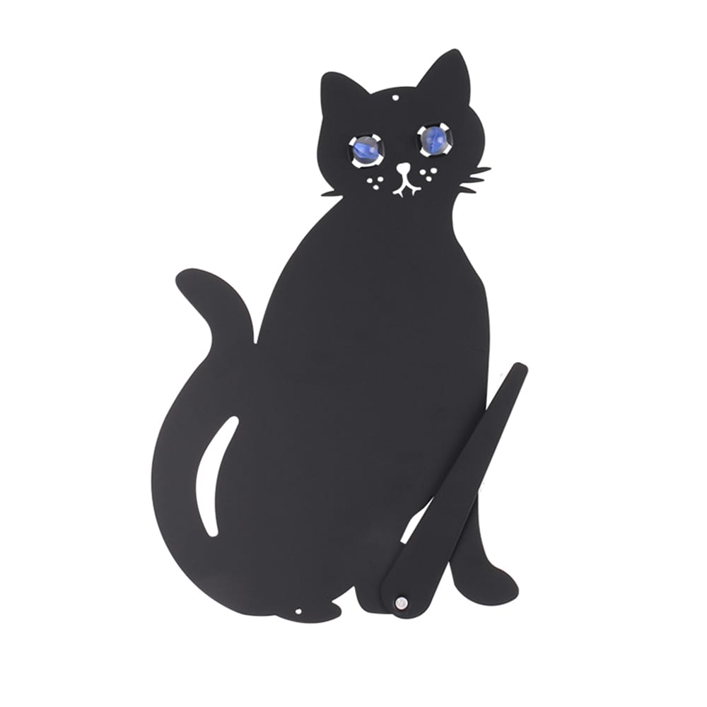 Kissankarkotin / Peltinen kissa 30cm heijastavilla silmillä