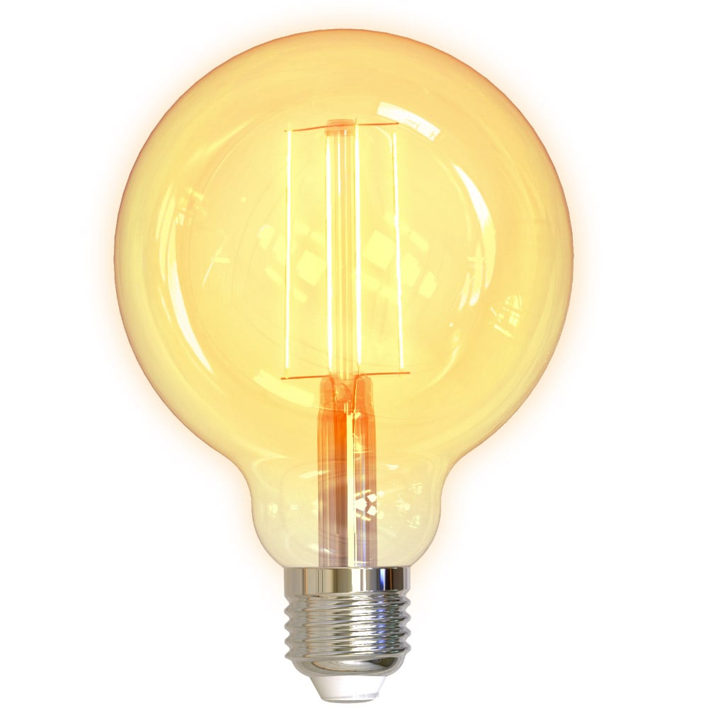 DELTACO LED-lamppu Filamentti E27, WiFI, 5.5W G95