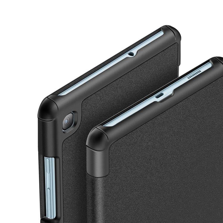 Tri-fold kotelo Samsung Galaxy Tab S6 Lite 10.4", Musta