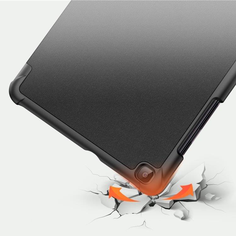 Tri-fold kotelo Samsung Galaxy Tab A 8.4 (2020) M-P610/P615, Musta