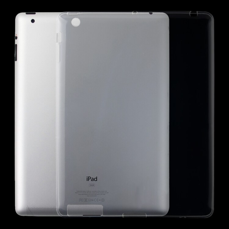 Läpinäkyvä suojakuori iPad 4 / 3 / 2