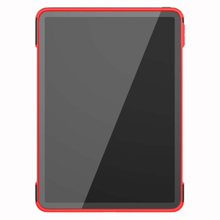 Suojakuori telineellä ja rengaskuviolla iPad Pro 11 (2020), Musta + Punainen