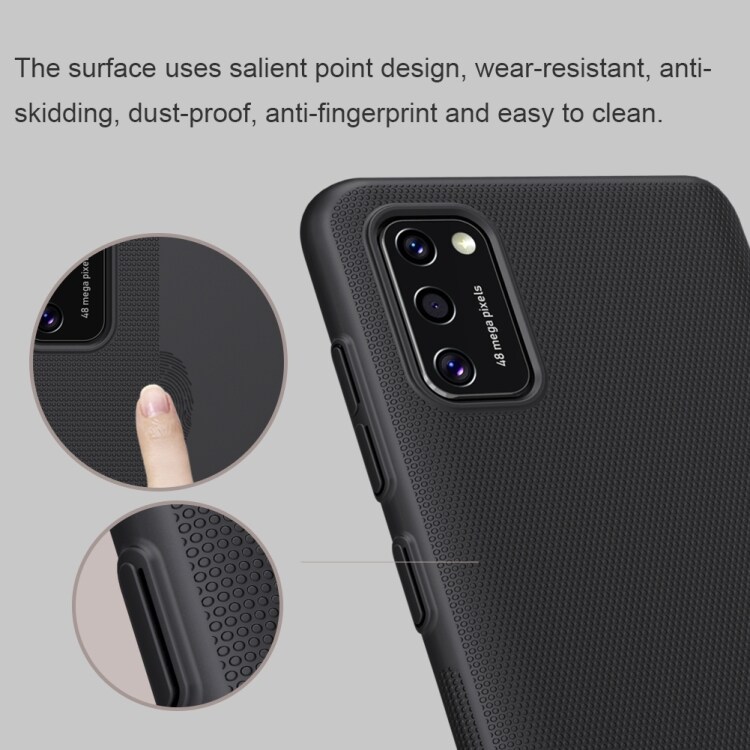 NILLKIN Takakansi Samsung Galaxy A41 - Musta