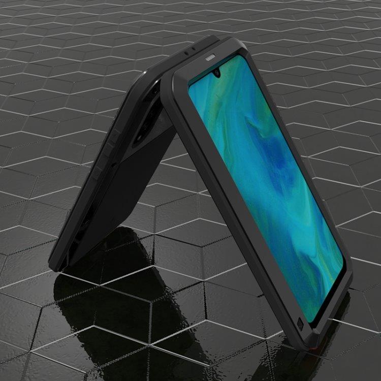 Shockproof Kotelo Samsung Galaxy A70s - Musta