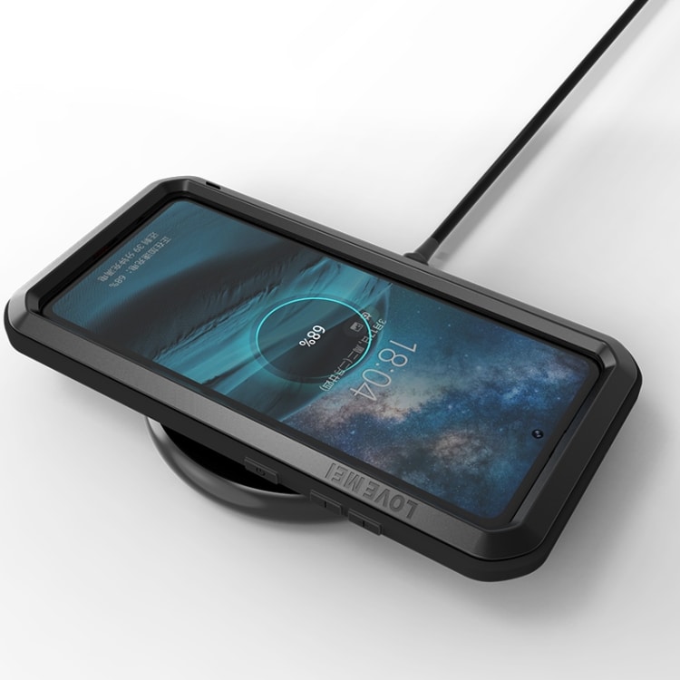 Shockproof Kotelo Samsung Galaxy A51 - Musta