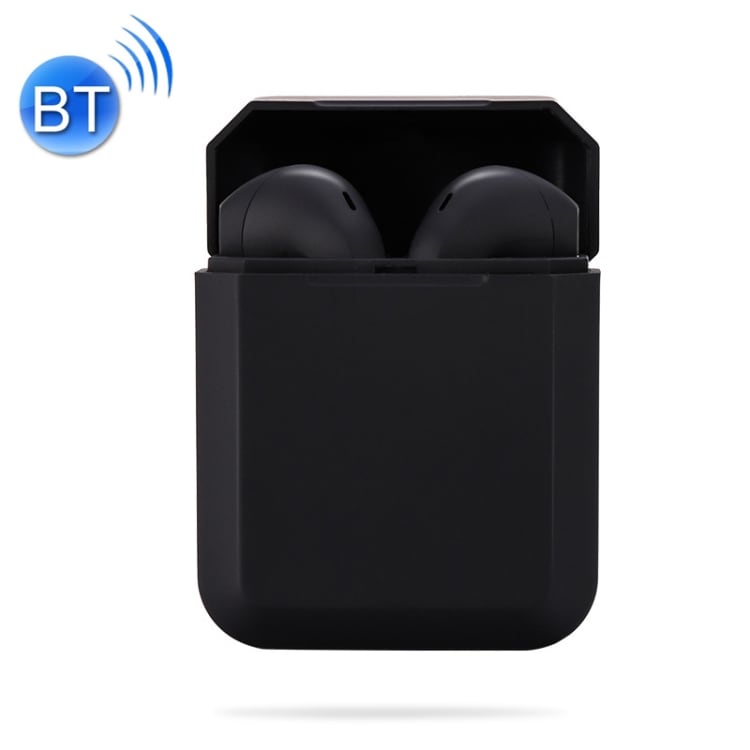 InPods 2 TWS V5.0 Bluetooth latauskotelolla - Musta
