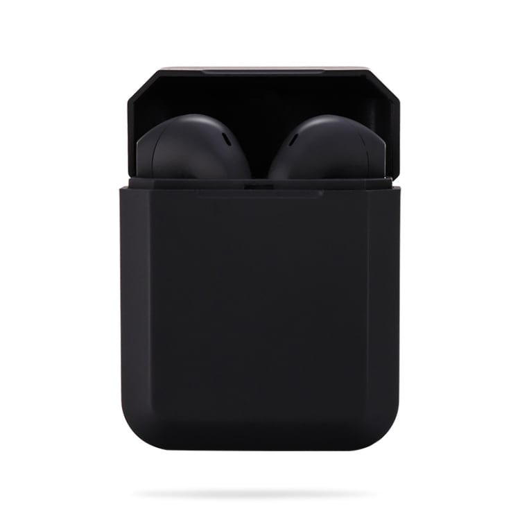 InPods 2 TWS V5.0 Bluetooth latauskotelolla - Musta