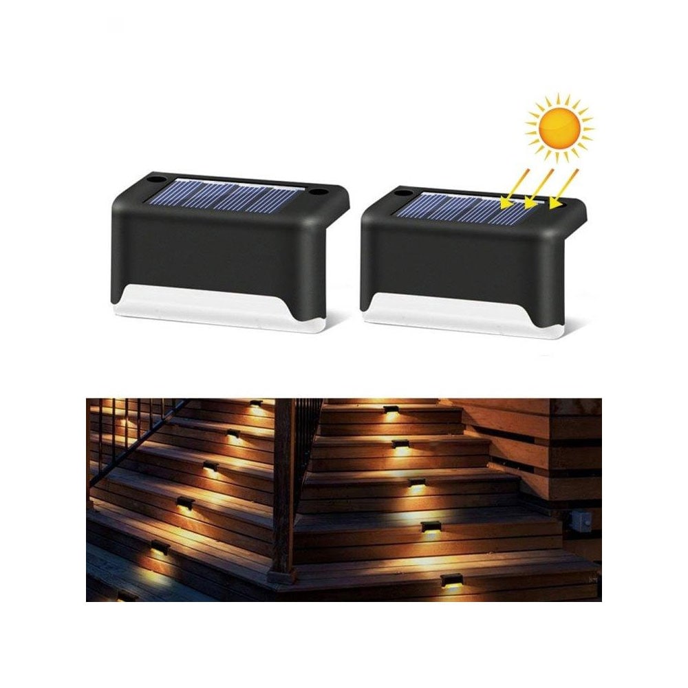 Aurinkokennovalaisin portaisiin 12 kpl IP65 / terassille ja aidalle / ulkokäyttöön