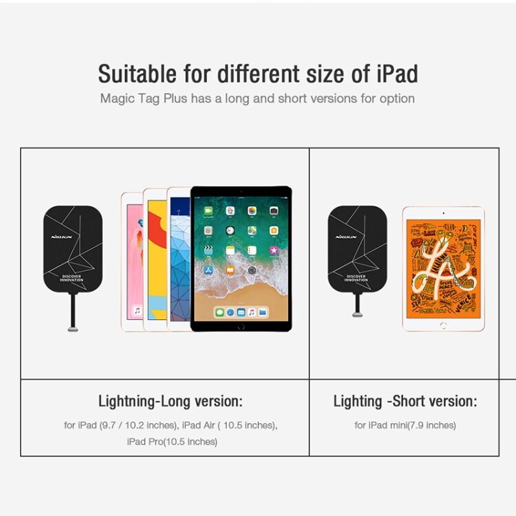 NILLKIN QI Latausalausta iPad 9.7 / 10.2 " / iPad Air 10.5