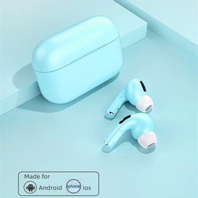 Macaron Langattomat in-ear Kuulokkeet latauskotelolla &  5.0 Bluetooth - Siniset