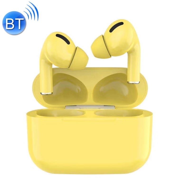 Macaron Langattomat in-ear Kuulokkeet latauskotelolla &  5.0 Bluetooth - Keltaiset