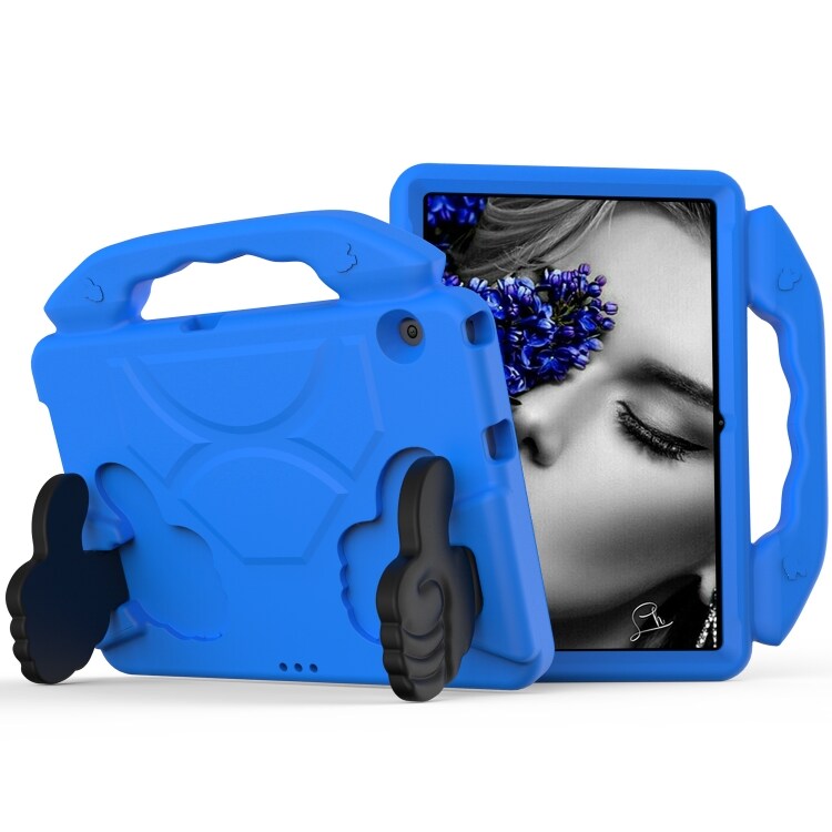 Iskunkestävä kotelo lapsille telineellä ja kahvalla Huawei MediaPad T3 10, Sininen