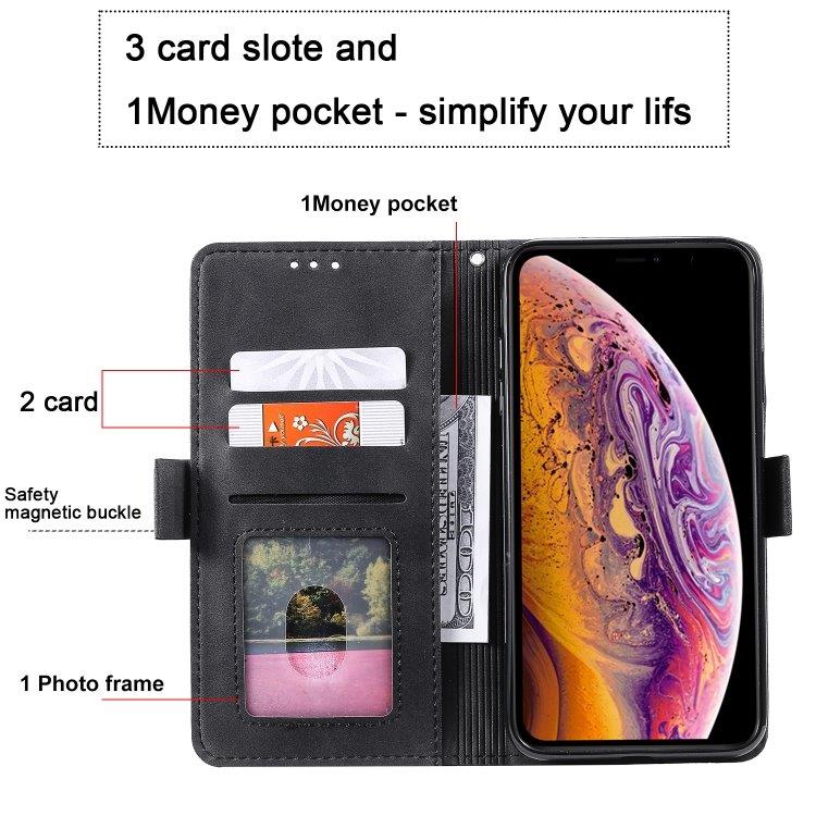Lompakkokotelo iPhone XS Max korttitaskuilla