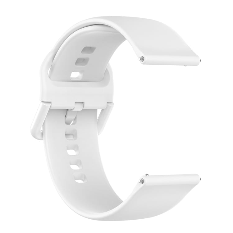 Silikoniranneke Fitbit Versa 2 / Versa / Versa Lite 18mm - Valkoinen