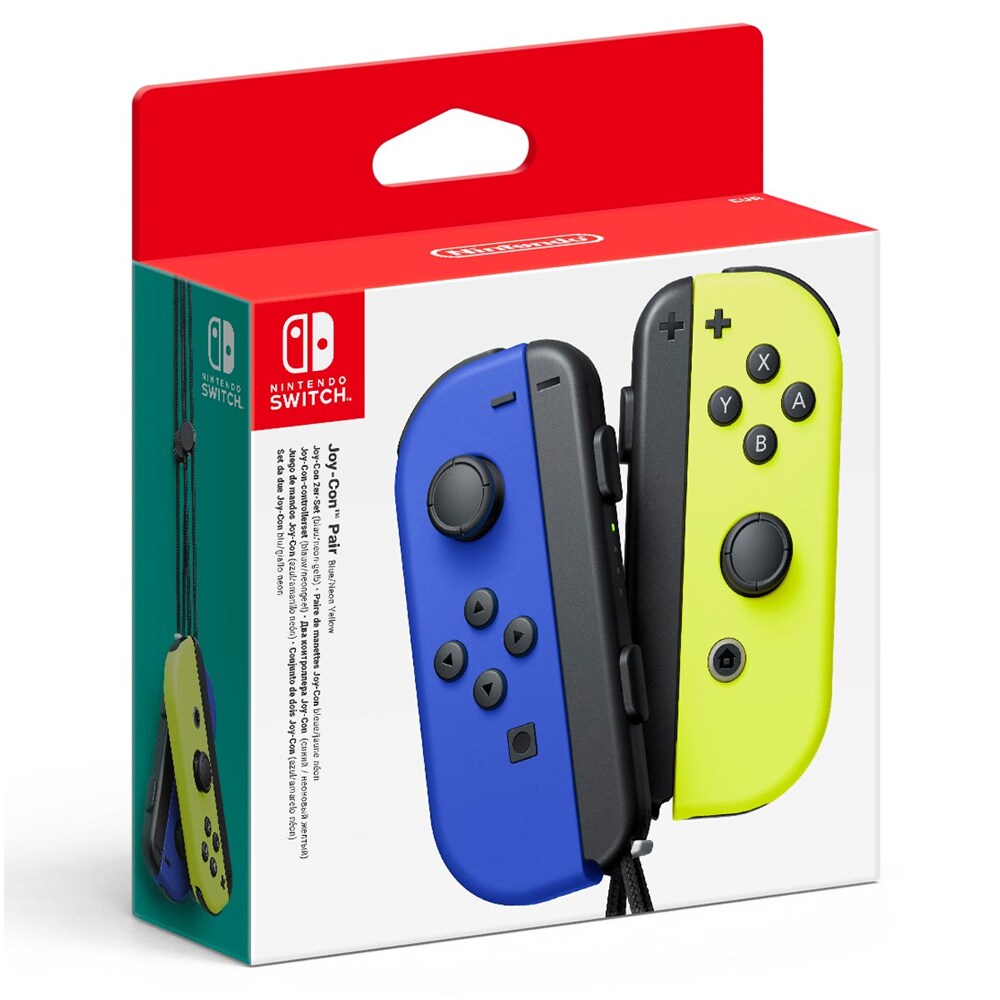 Nintendo Switch Joy-Con Pair (Switch) (Alkuperäinen) Sininen/Keltainen