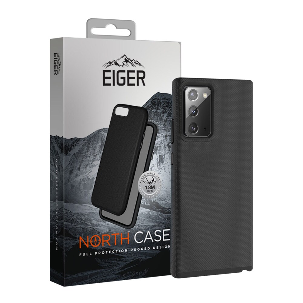Eiger North Case Samsung Galaxy Note 20 - Musta
