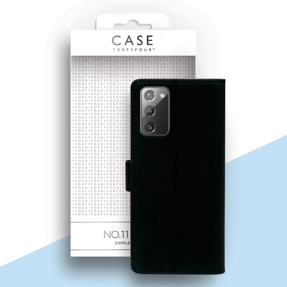 Case FortyFour No.11 Samsung Galaxy Note 20 - Musta