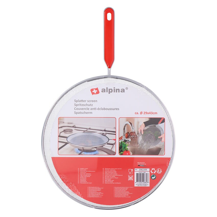 Roiskesuoja paistinpannulle 29cm