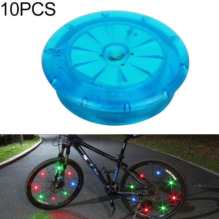 LED Polkupyörän pinnavalo 10-pakaus Sininen