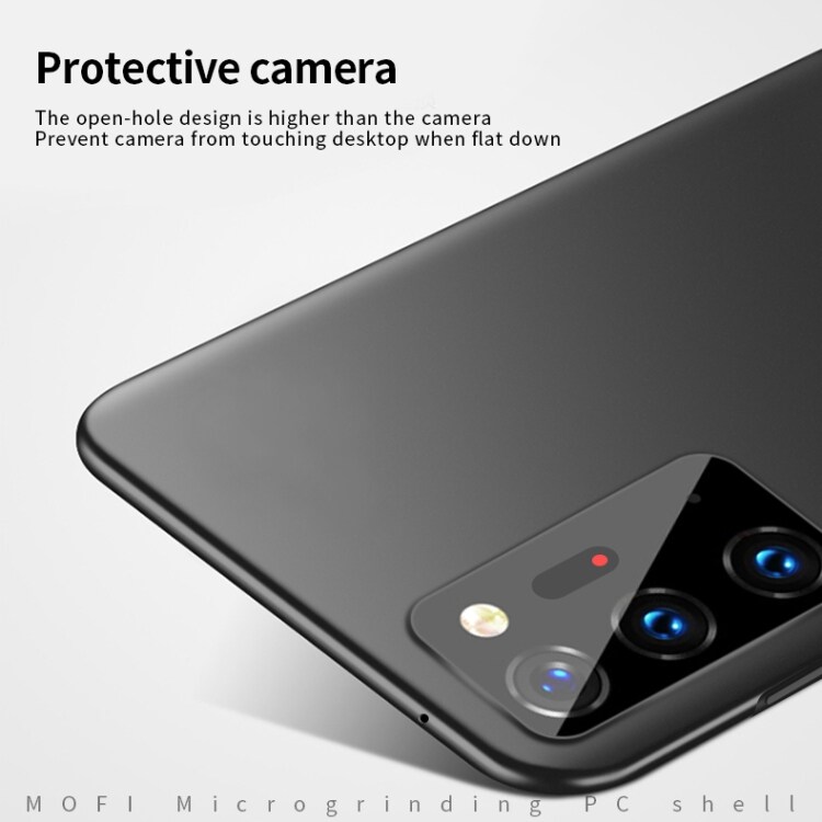 Himmeä matkapuhelimen kuori Samsung Galaxy Note20 Ultra Musta