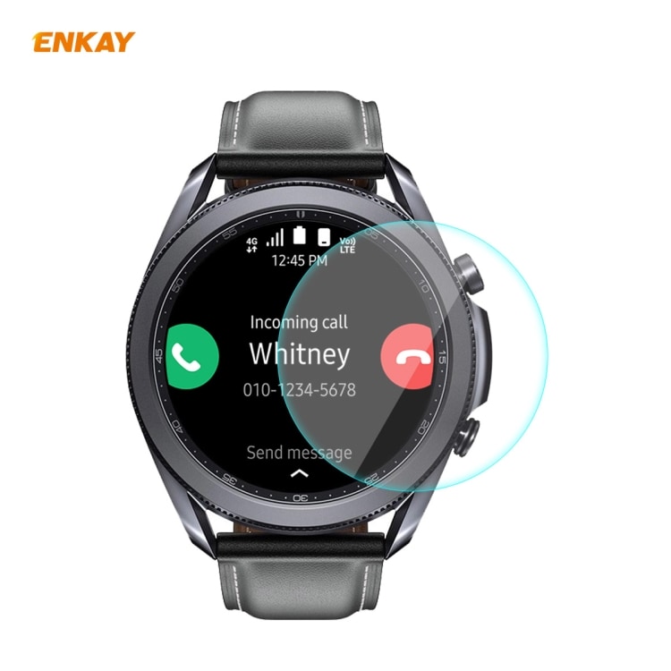 Temperoitu suojalasi Samsung Galaxy Watch 3 45mm ENKAY Hat-Prince 0.2mm 9H 2.15D