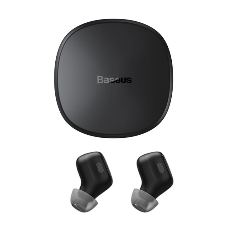 Baseus Plus True Wireless Bluetooth Headset latauskotelolla Musta