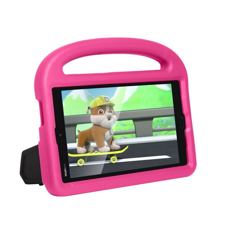 Suojakotelo telineellä Huawei MediaPad M3 8.4 lapsille Pinkki