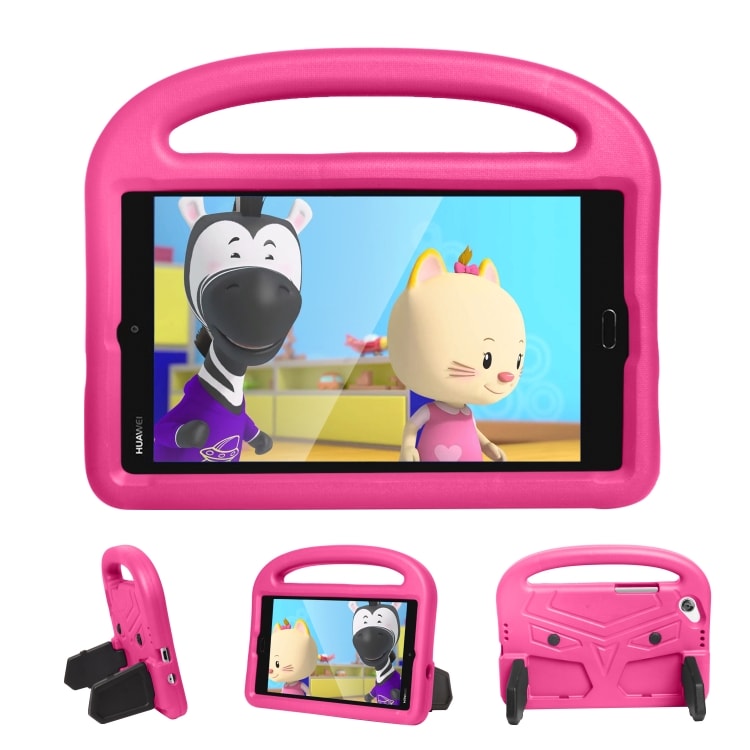 Suojakotelo telineellä Huawei MediaPad M3 8 lapsille Pinkki