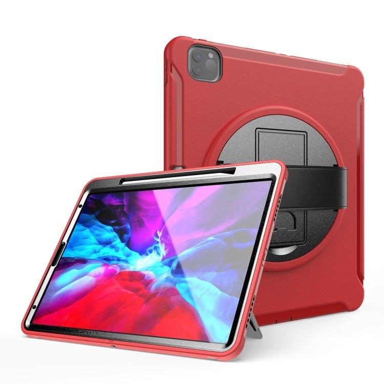 Kotelo kääntyvällä telineellä iPad Pro 12.9 inch 2020 Punainen
