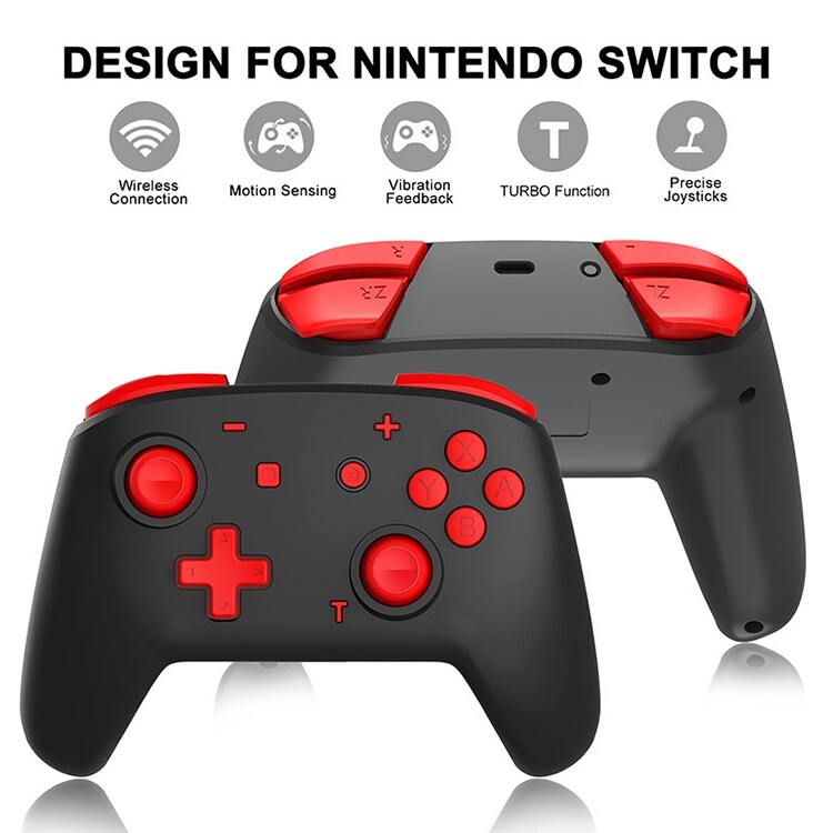 Ohjain Nintendo Switch Musta/Punainen