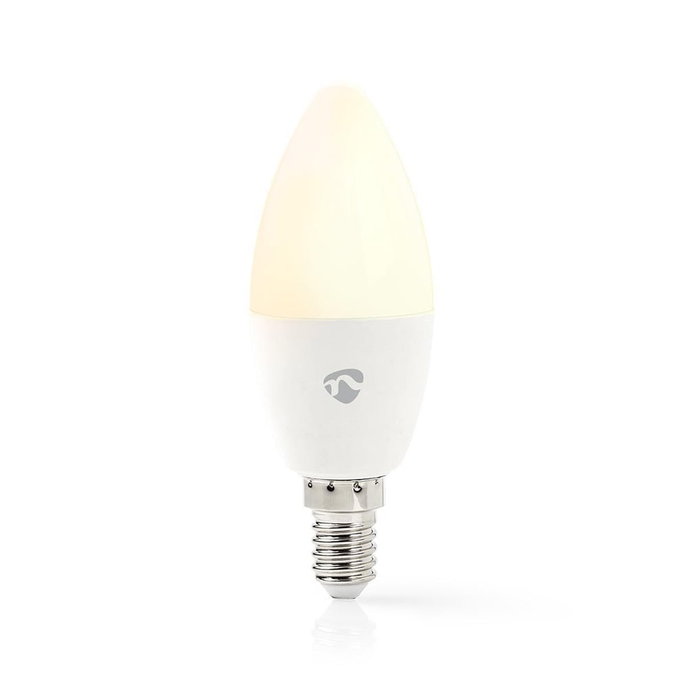 Älykäs Wi-Fi-Ohjattava LED-Polttimo E14 Värillinen ja Lämmin valkoinen