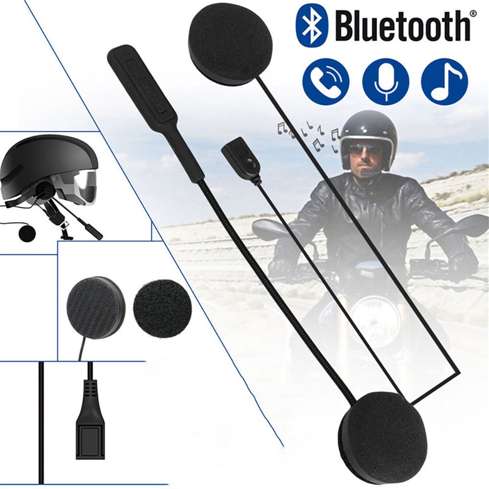 Langaton headset kypärään Bluetooth