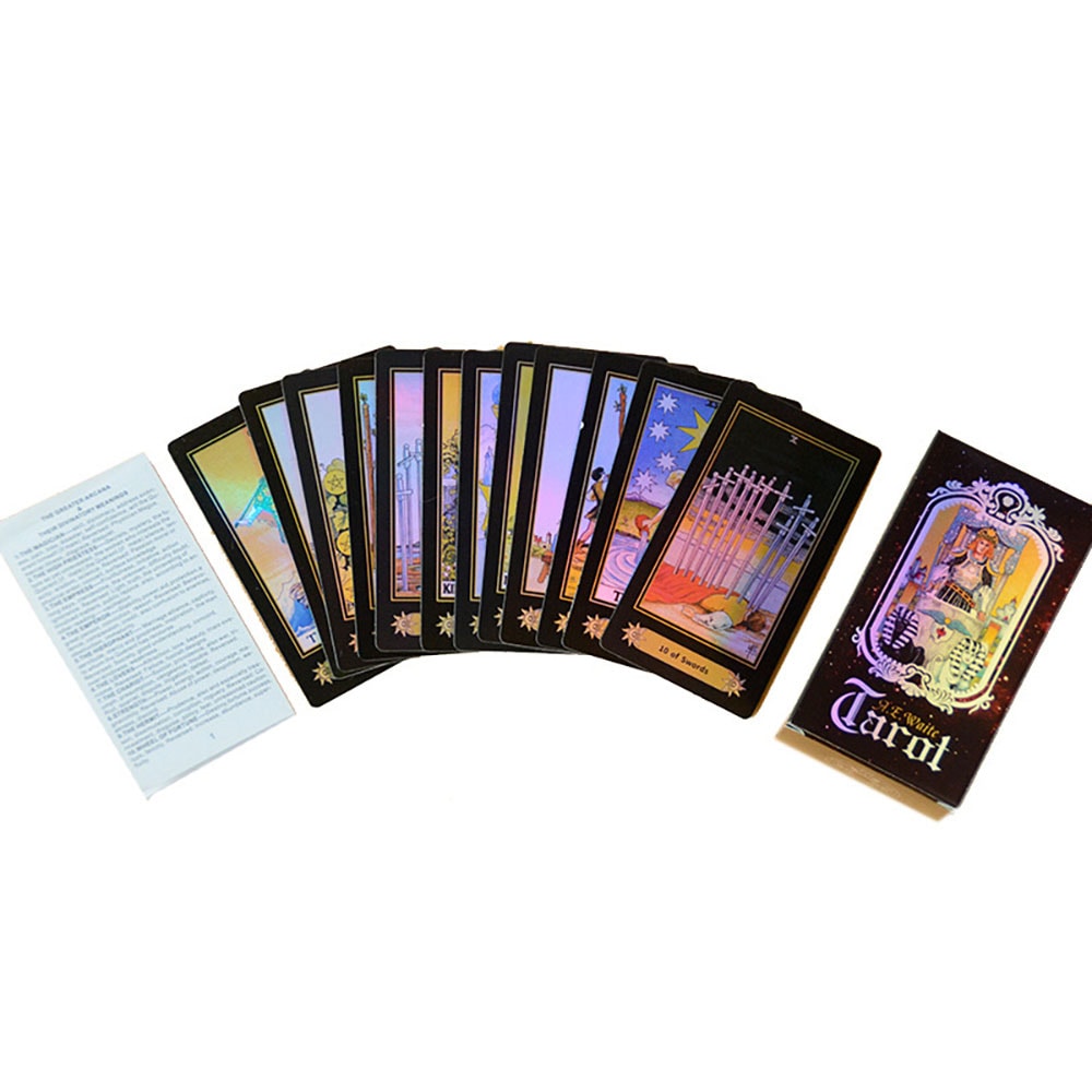 Tarotkortit 78 korttia / tarotkorttipakka / tarotpakka / ennustuskortit / korttipakka rasiassa