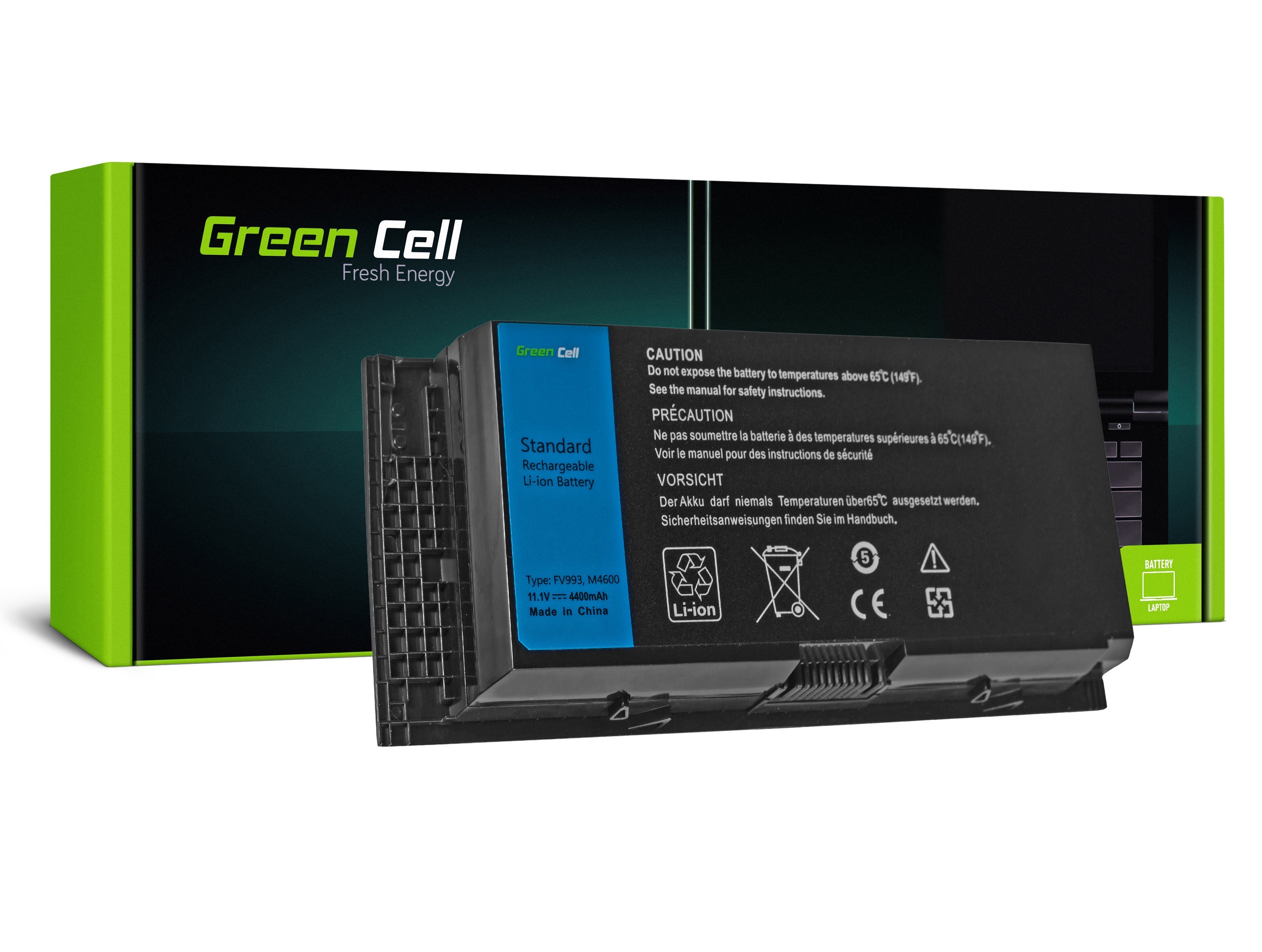 Green Cell kannettavan akku Dell Precision M4600 M4700 M4800 M6600 M6700