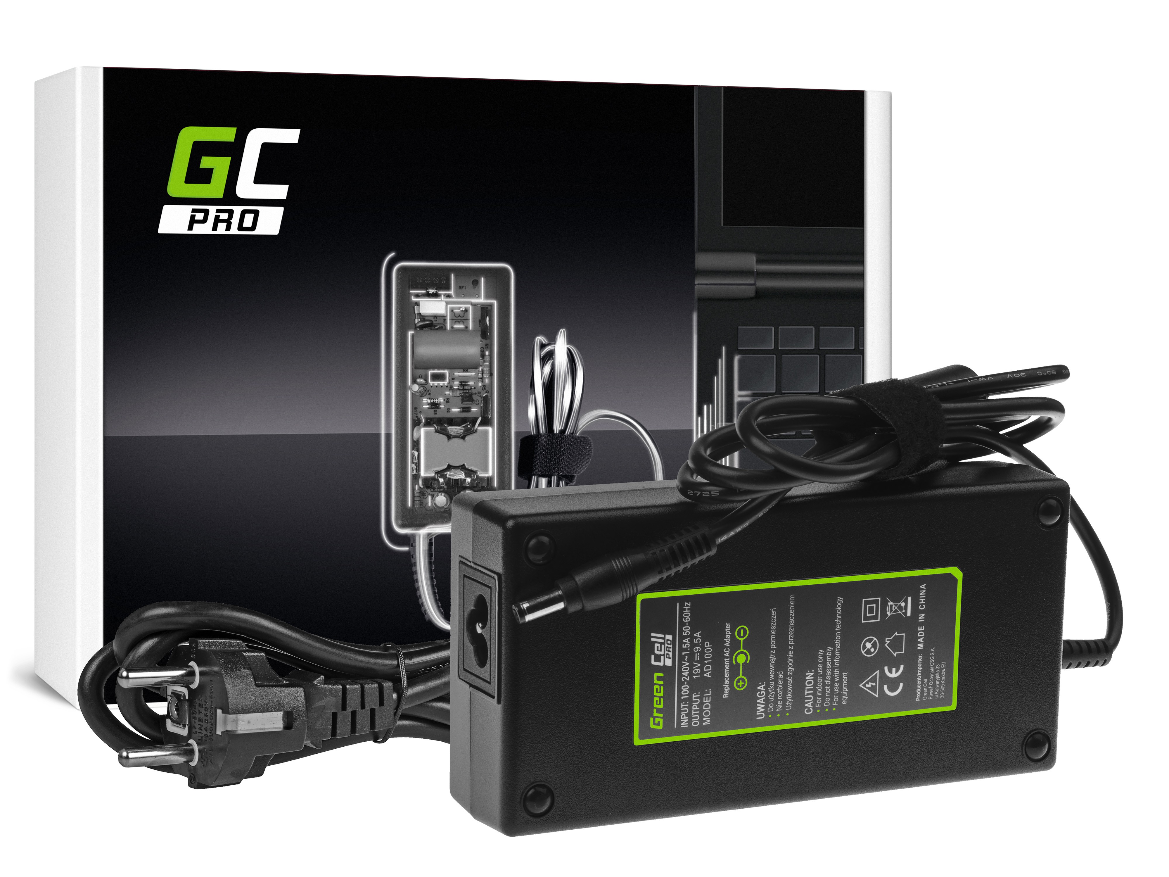 Green Cell laturi / AC Adapteri - AC Adapteri MSI GT60 Asus ROG G75
