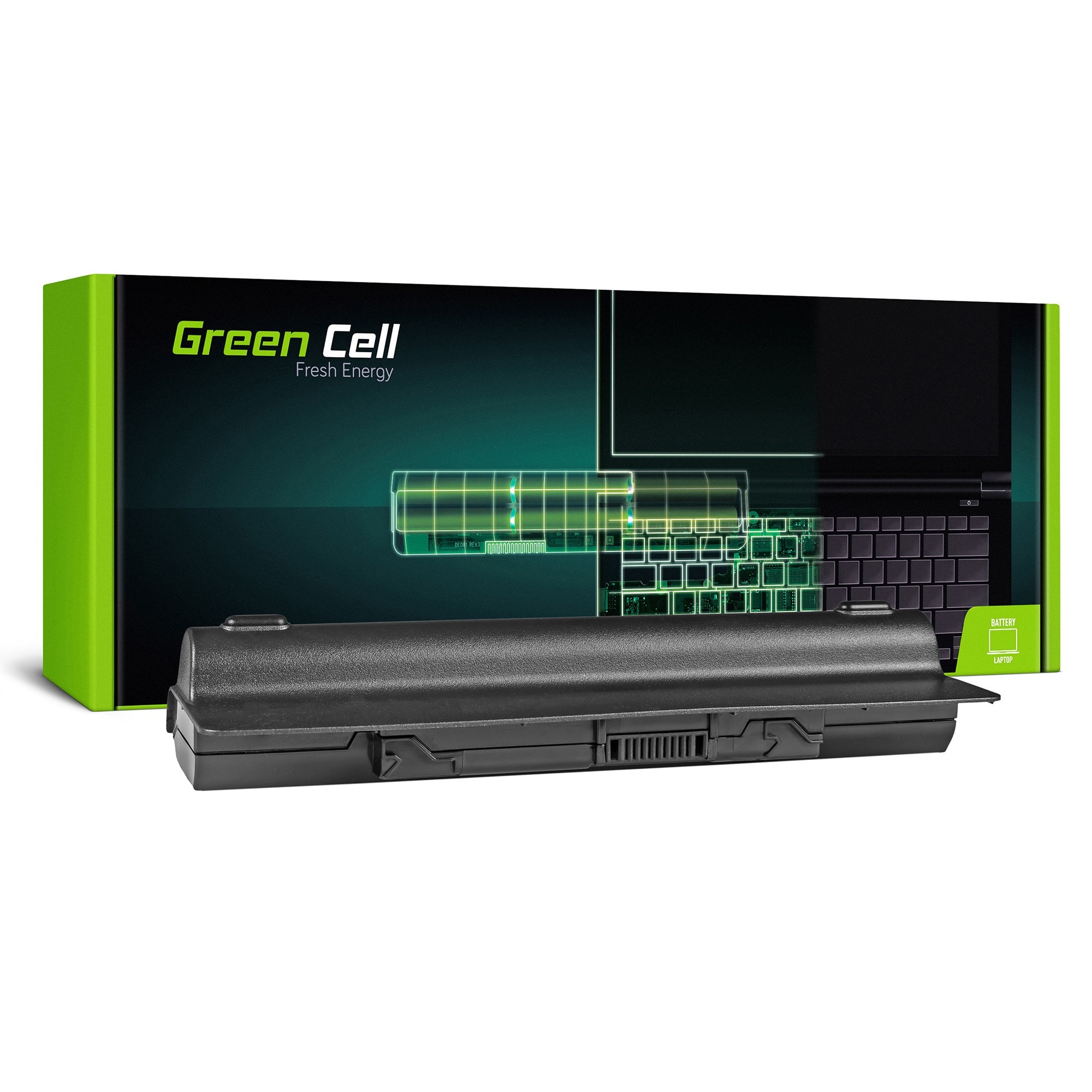 Green Cell kannettavan akku Asus A32-N56 N46 N46V N56 N76 / 11,1V 6600mAh