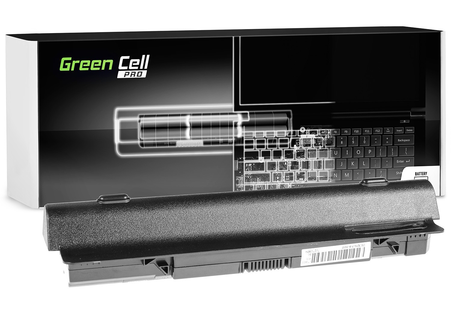 Green Cell PRO kannettavan akku Dell XPS 14 14D 15 15D 17 / 11,1V 7800mAh