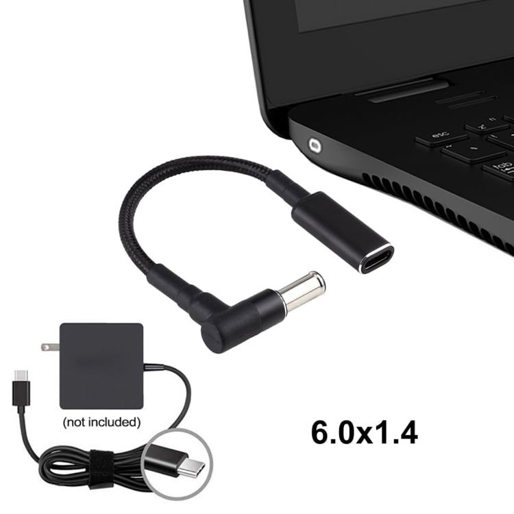 6.0 x 1.7mm - USB-C sovitin