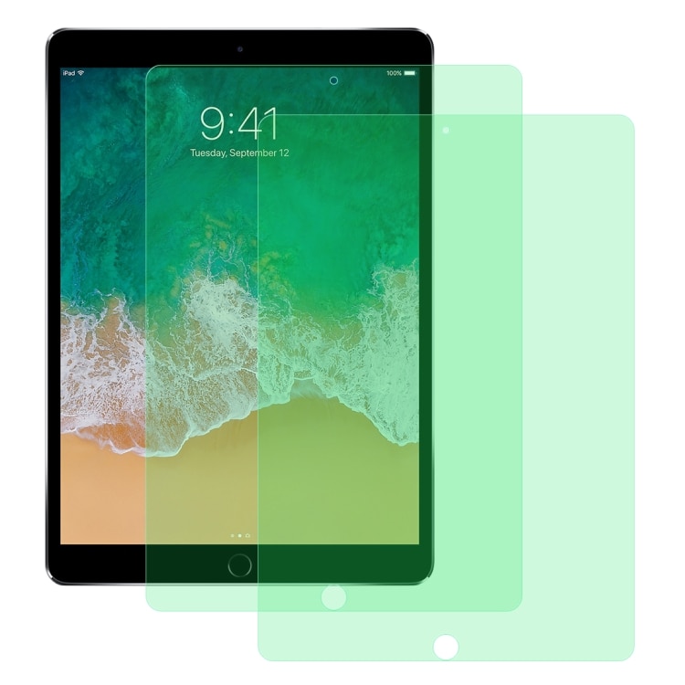 2 kpl pakkaus Temperoitua näytönsuojaa sinivalosuodattimella iPad Pro 10.5