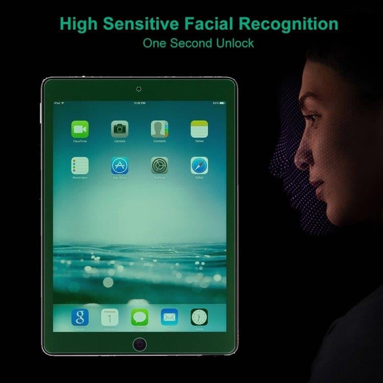 2 kpl pakkaus Temperoitua näytönsuojaa sinivalosuodattimella iPad 9.7 (2018)
