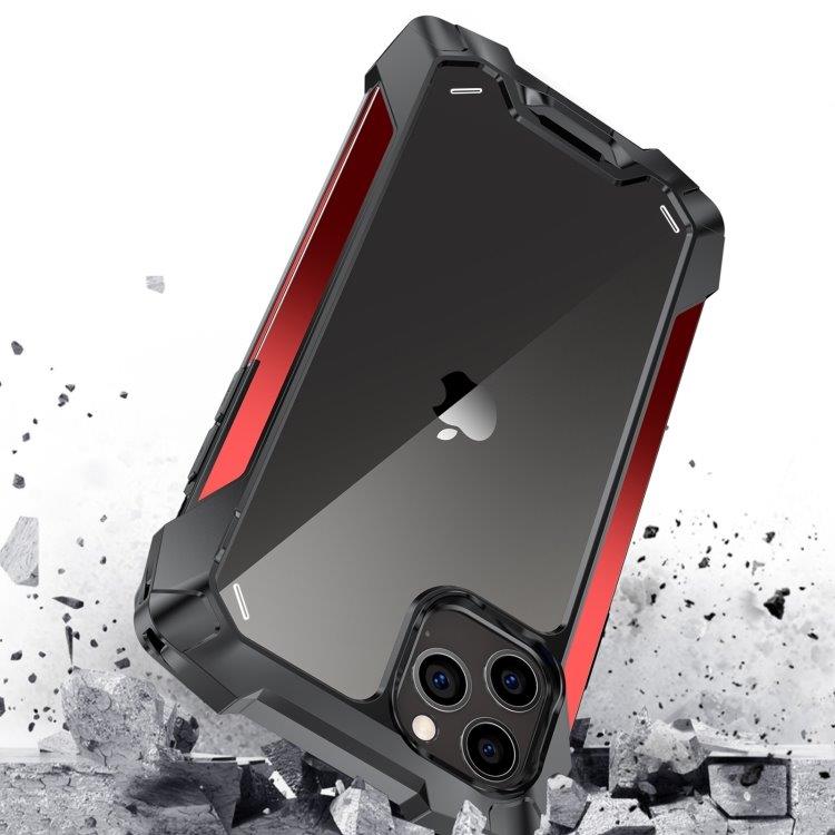 R-JUST iskusuoja iPhone 12 Pro Max - Punainen